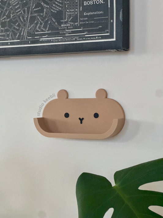 Bear-Shaped Glasses Holder (Adhesive Strips Included!)