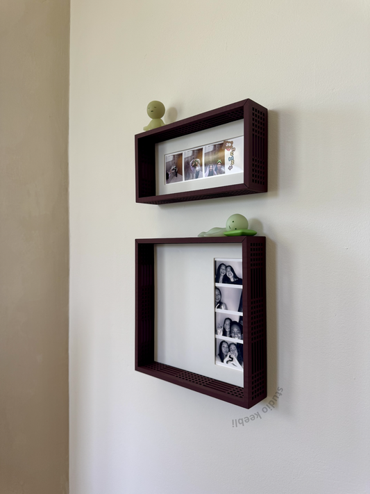 Korean Window Lattice Photo Frame for Photobooth Strips