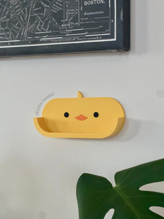 Ducky-Shaped Glasses Holder (Adhesive Strips Included!)