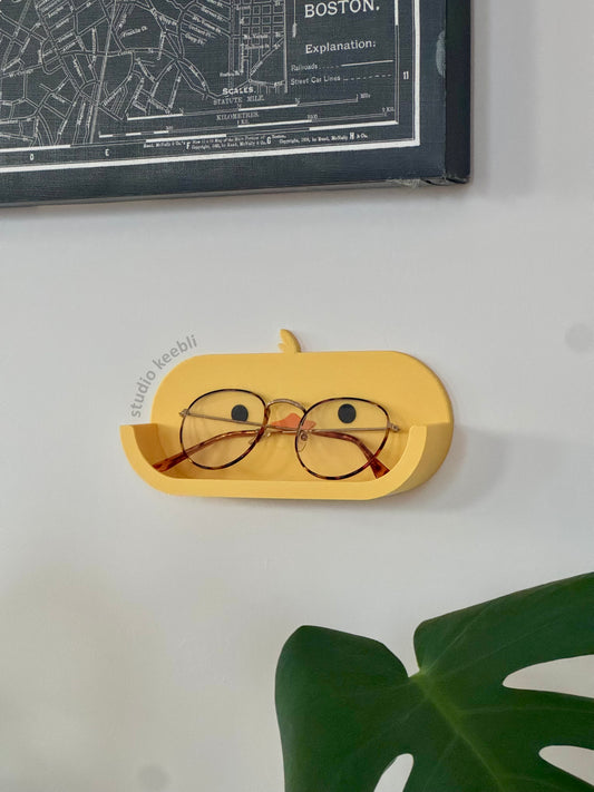 Ducky-Shaped Glasses Holder (Adhesive Strips Included!)