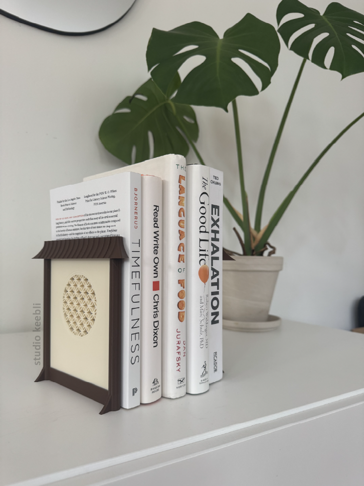 Zen-Inspired Bookend (Available as a single or a pair!)