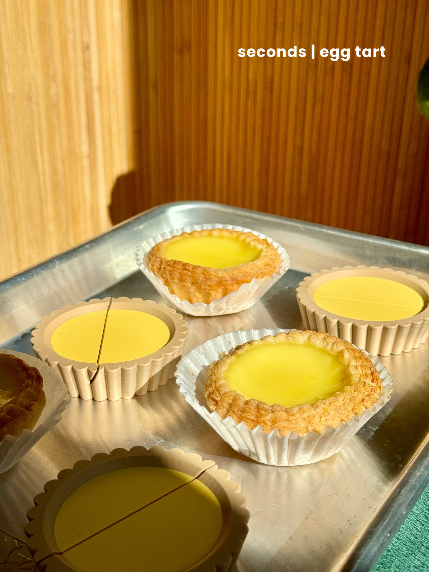 [Seconds] Egg Tart Photo Holder