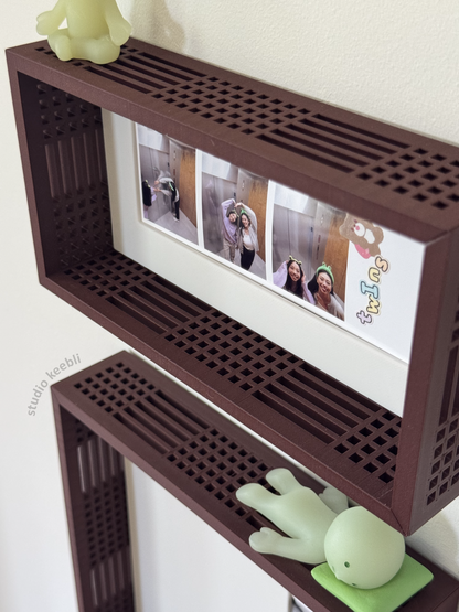 Korean Window Lattice Photo Frame for Photobooth Strips