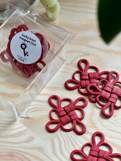 Lucky Knot Magnets (Set of 2x magnets)