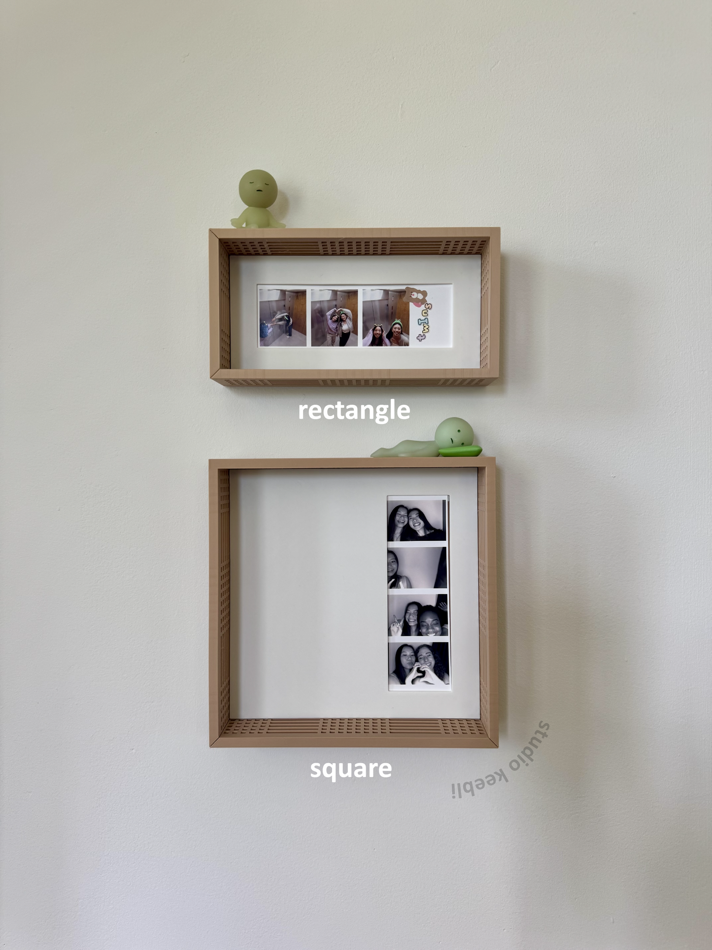 Korean Window Lattice Photo Frame for Photobooth Strips