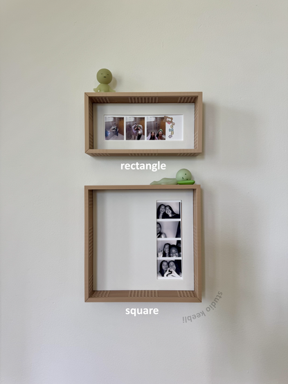 Korean Window Lattice Photo Frame for Photobooth Strips